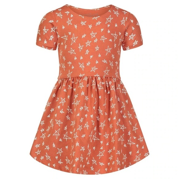 june & january Other - June & January Burnt Orange Star Twirl Dress